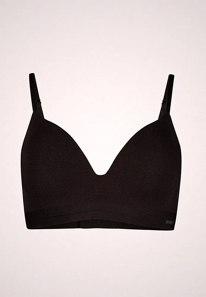 Triangel BH gepaddet 70A EU Skiny Damen, Modell 087665, Unterwäsche, schwarz