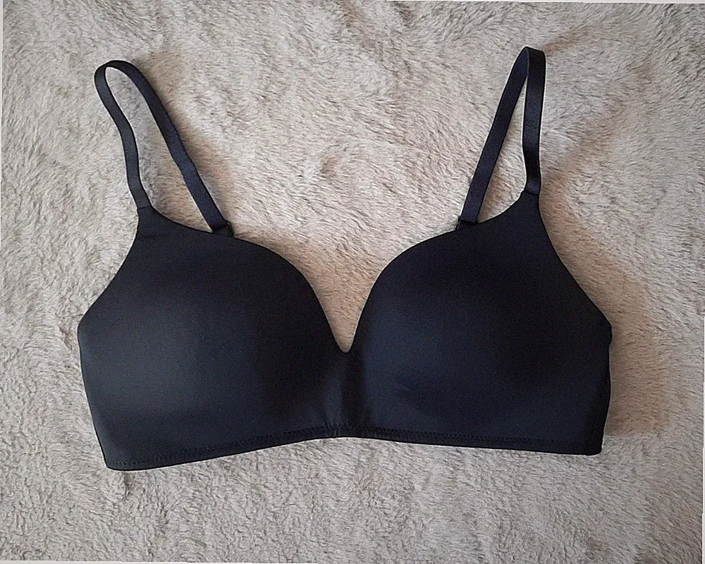 Triangel BH Lindex Schwarz "Flora" Damen Größe 75B