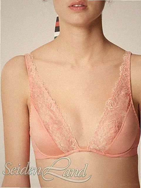 Triangel Bügel BH Shade von Maison Lejaby in apricot oder blau Abverkauf