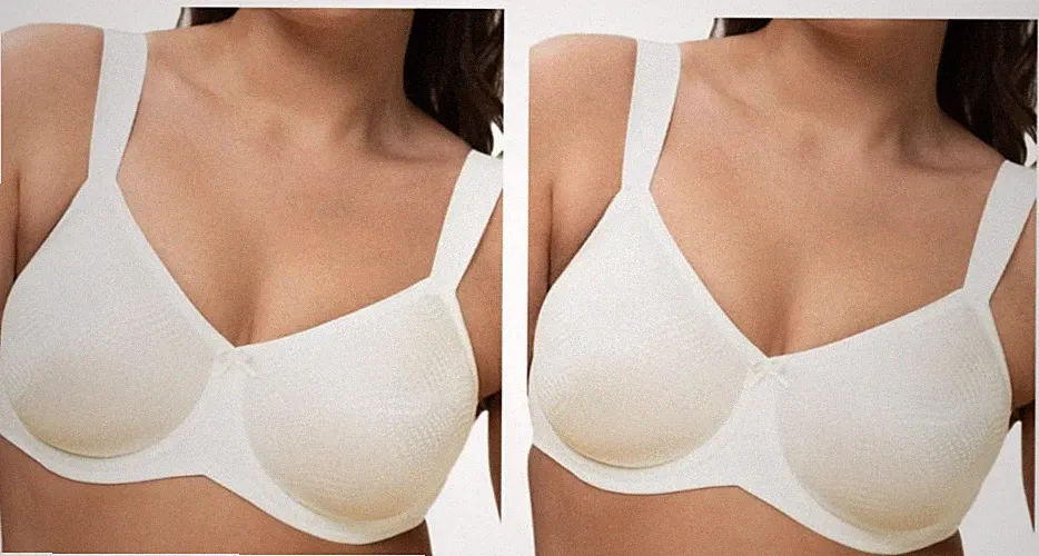 Triumph 2x Essential Minimizer W BH mit Bügel Gr. 75-95 Cup C-F vanille BHs Set