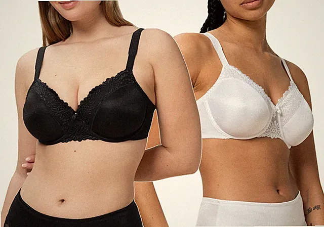 Triumph 2x Ladyform Soft W BH Gr. 75 - 95 Cup C - F BH mit Bügel Unterwäsche BHs