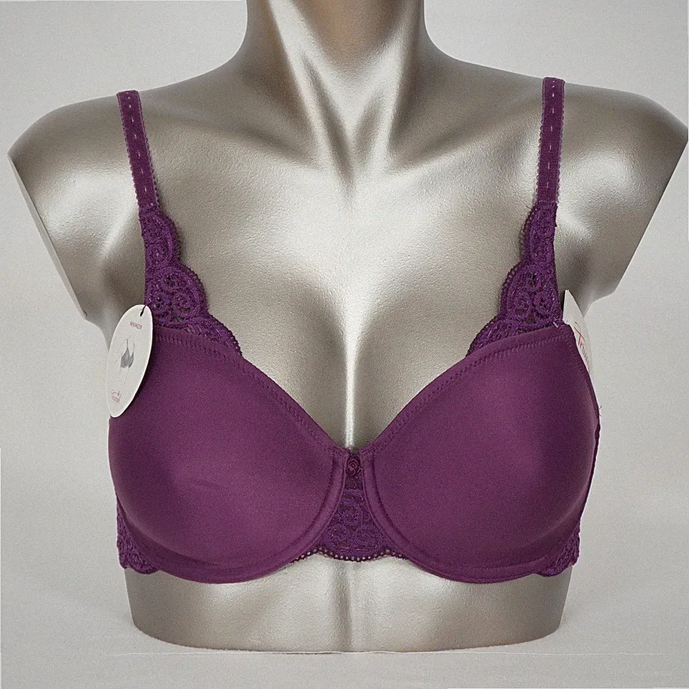 Triumph Amourette 300 W01 BH mit Bügel 3651/3M violett Minimizer ungefüttert NEU