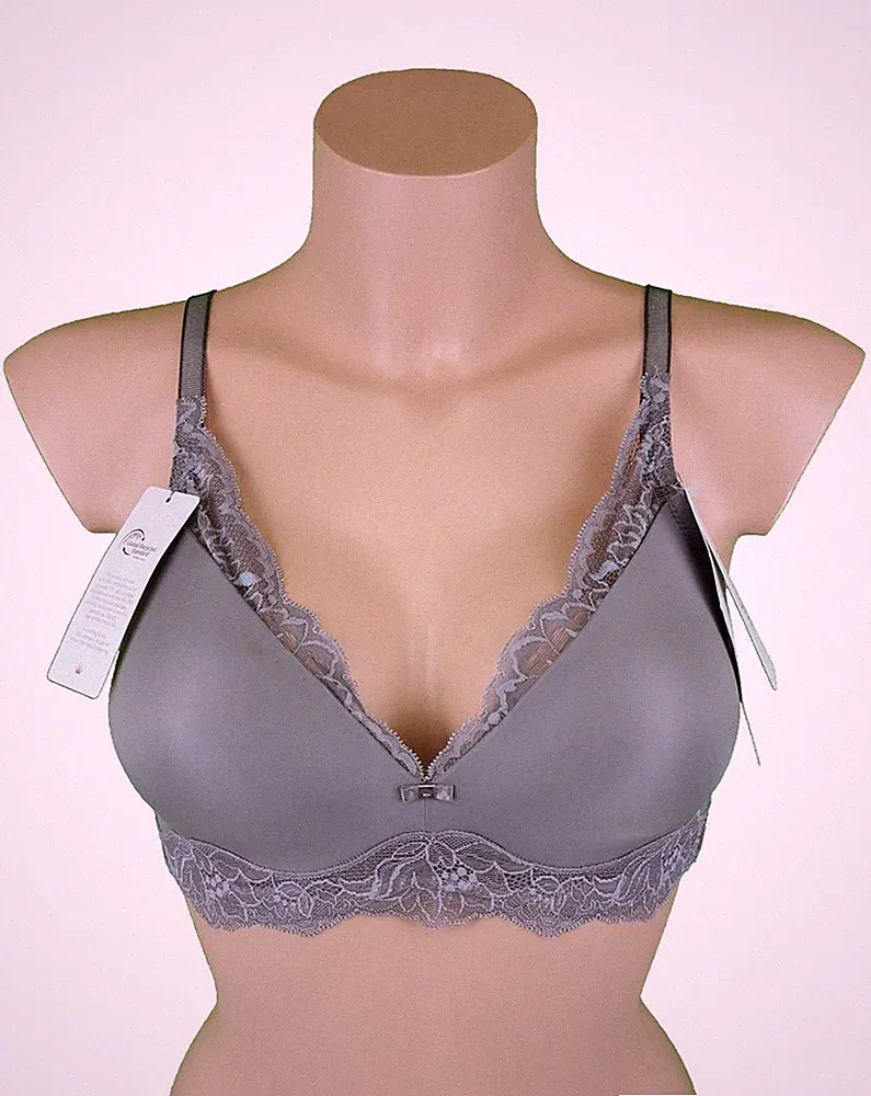 Triumph Amourette Charm Conscious P Schalen-BH bügellos Grau Pigeon Grey 3091/9J