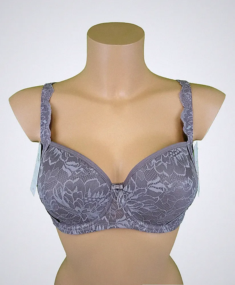 Triumph Amourette Charm Conscious WHP02 Schalen-BH Grau Pigeon Grey 3091/9J T-Sh