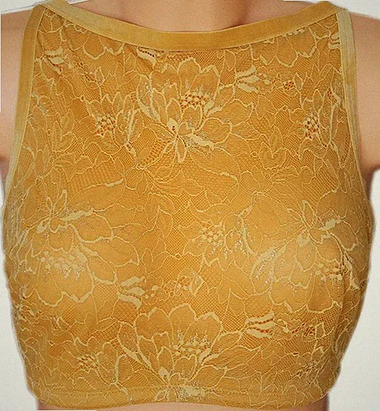 Triumph Amourette Charm Shimmer Bustier BH bra Gelb EU 80 E GB 36 DD