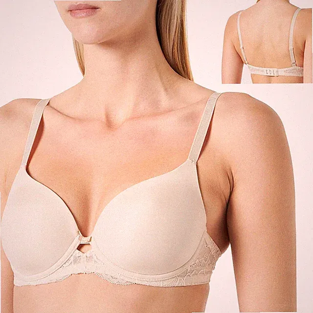 Triumph Amourette Charm WHP01 Damen BH mit Bügel Gr. 80B Elfenbein