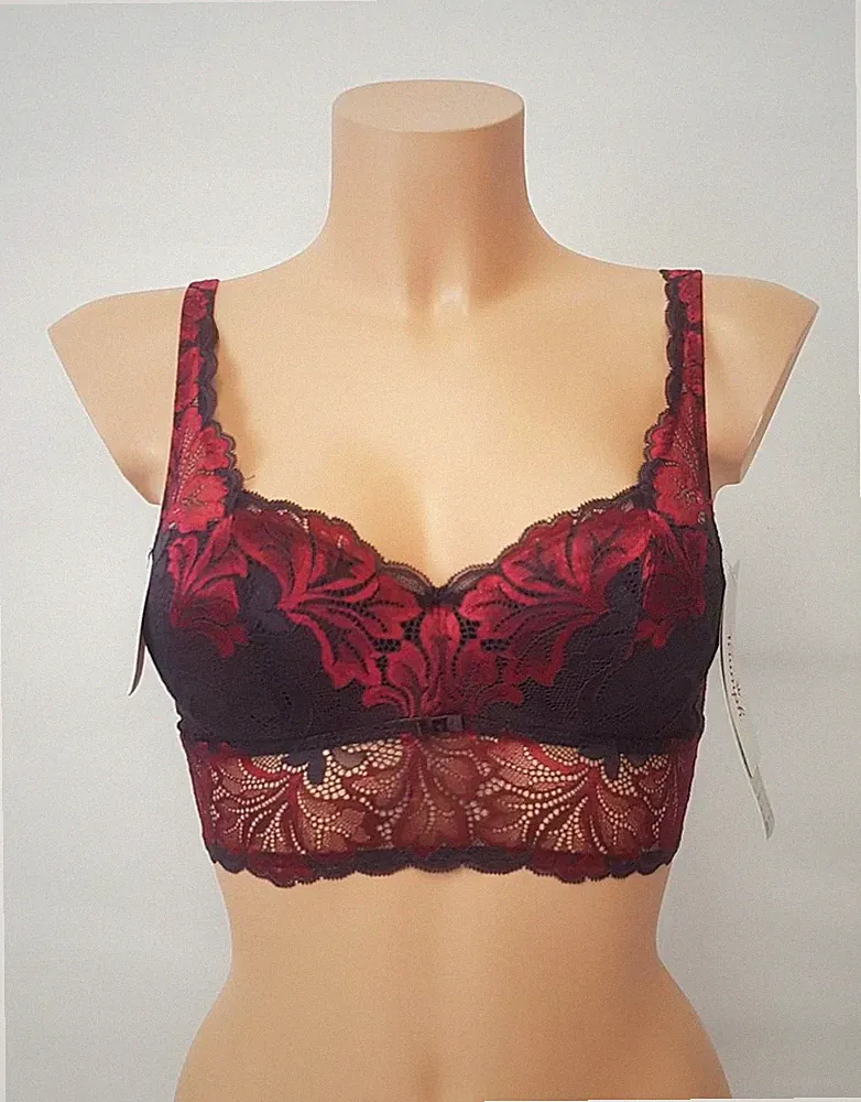 Triumph Amourette Charm Xmas WHPL Schalen-BH Long Violett Red-Dark Combination