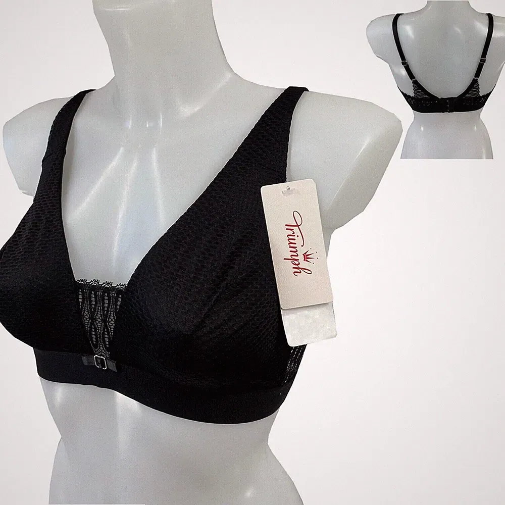 Triumph Aura Spotlight N Damen BH ohne Bügel Gr. 90D Schwarz