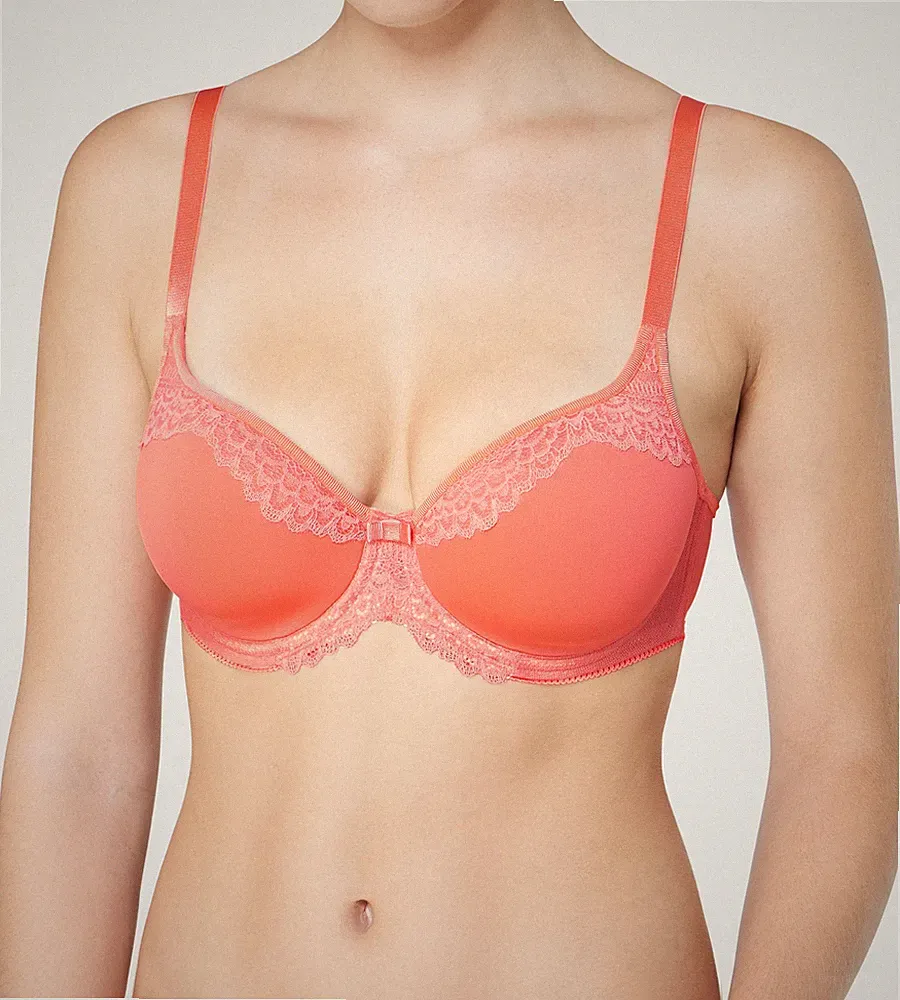Triumph Beauty-Full Darling WP Schalen-BH Orange Alcool 2546 T-Shirt-BH Dessous
