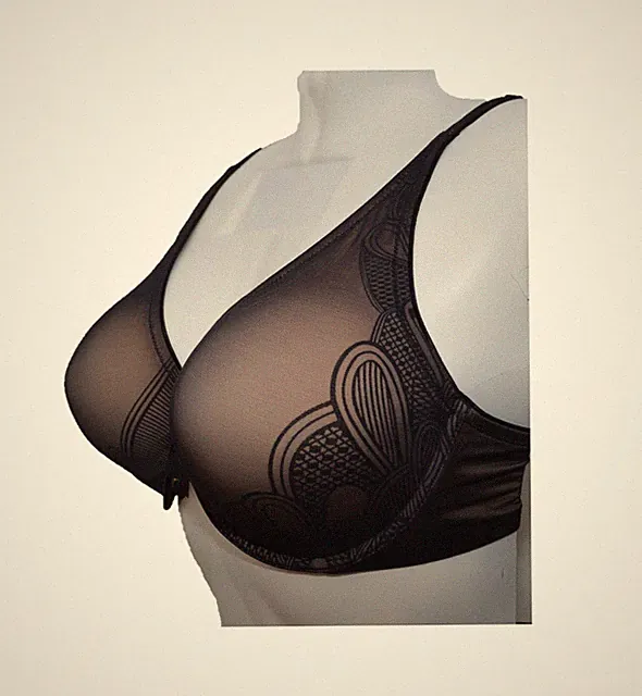 Triumph BH Größe 85E Summer Sheer W Damen BHs mit Bügel schwarz 85 E Bra Tüll