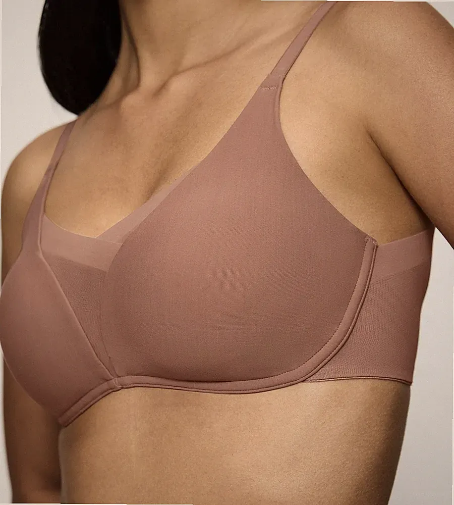 Triumph BH Shape Smart P Größe 03 UVP 64,00€ BHs ohne Bügel bequem Bra braun