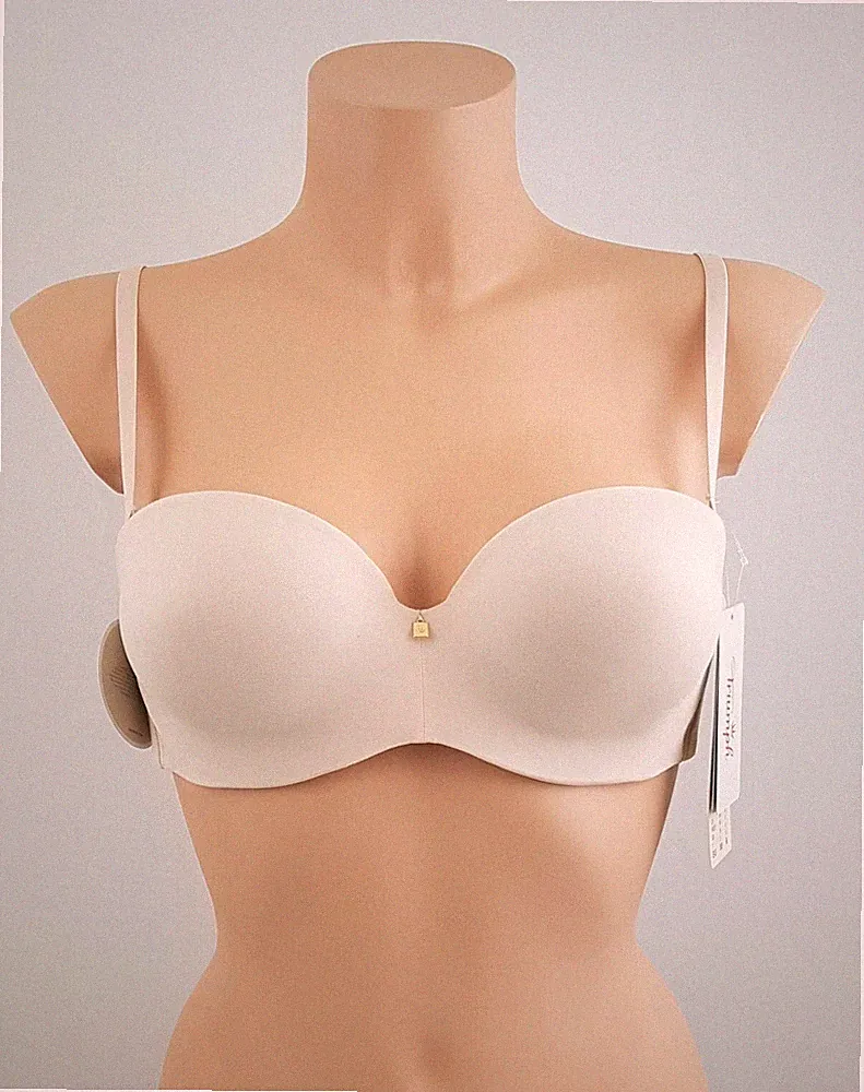Triumph Body Make-up Essentials WDP Schalen-BH Haut Beige 00NZ/NZ trägerlos NEU