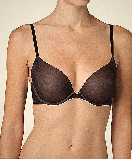 Triumph Body Make-Up Shine WHU, Größe: 70C, Farbe: Schwarz (Black) 04
