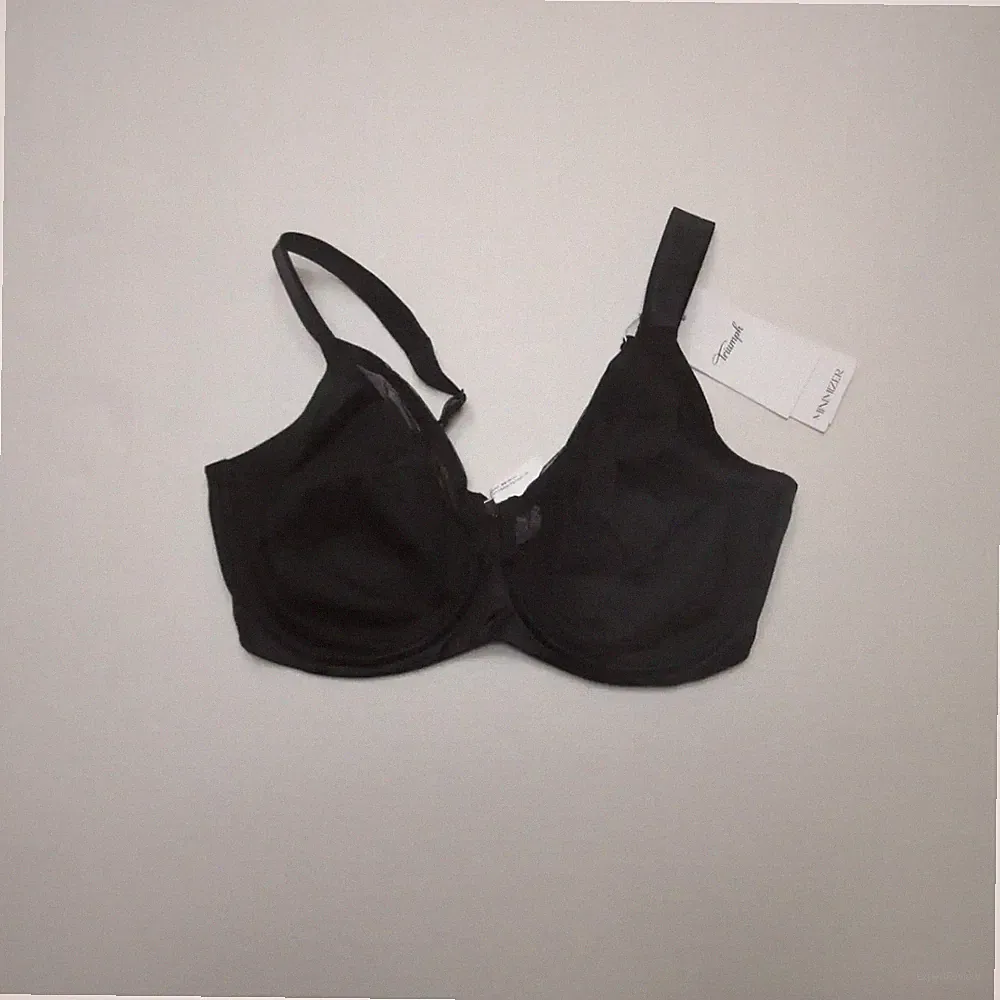 Triumph Damen True Shape Sensation W01 Minimizer BH 34E Schwarz Bügel Neu