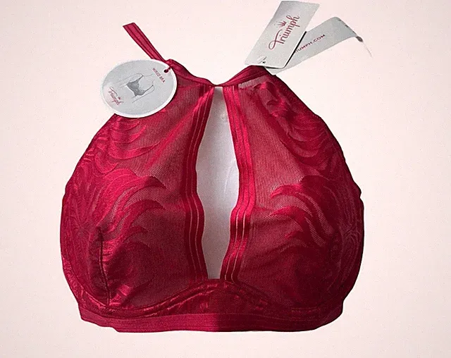 Triumph Damen Unterwäsche Bügel BH Palm Spotlight W EX Rot 75C
