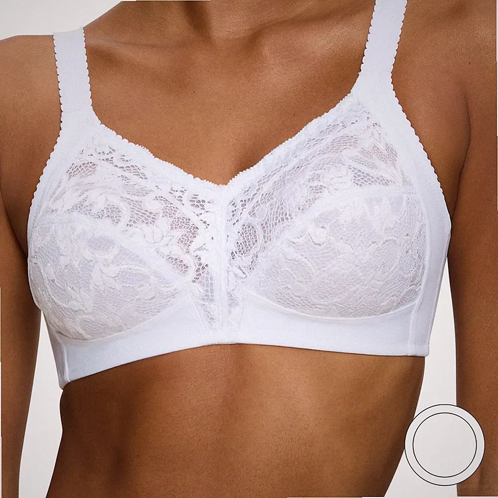 Triumph Delicate Doreen N, BH ohne Bügel, Klassiker, weiss, 75-110, Cup B-J NEU!