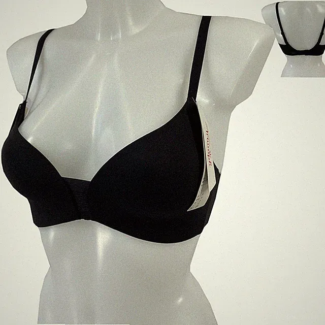 Triumph Flex Smart P EX Damen BH Easy Size, ohne Bügel, Gr. EU 01 Schwarz