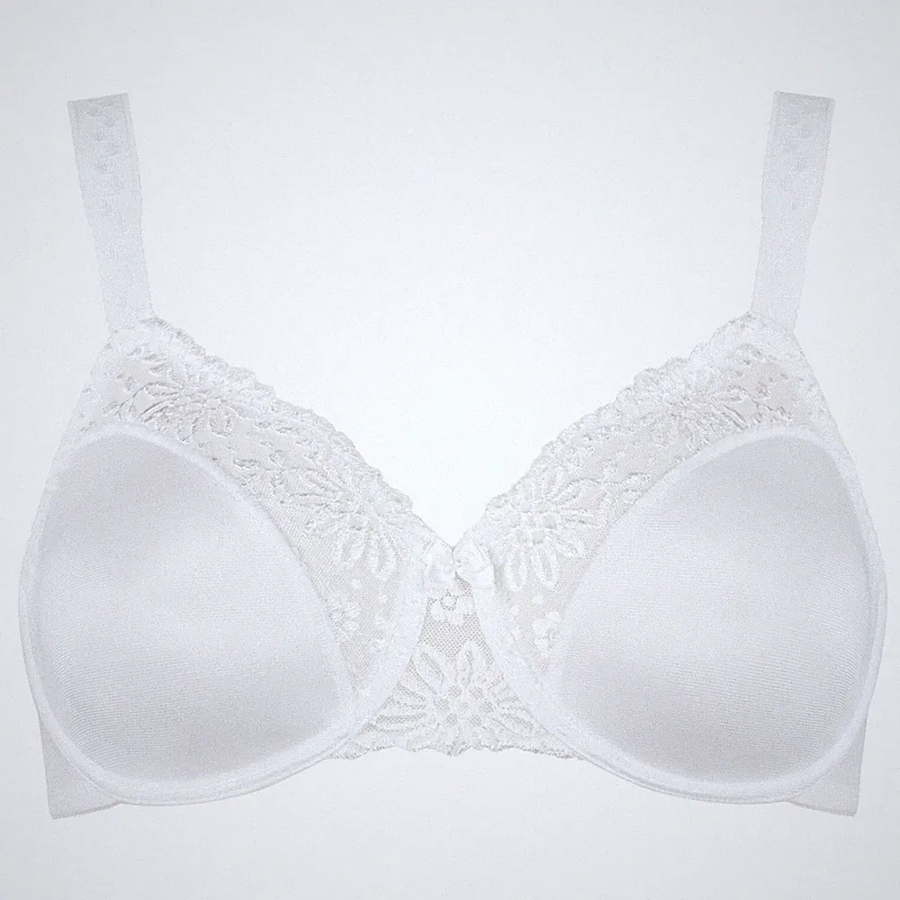 Triumph Ladyform Soft W - Minimizer BH mit Bügel - Weiss/Schwarz/Creme/Haut