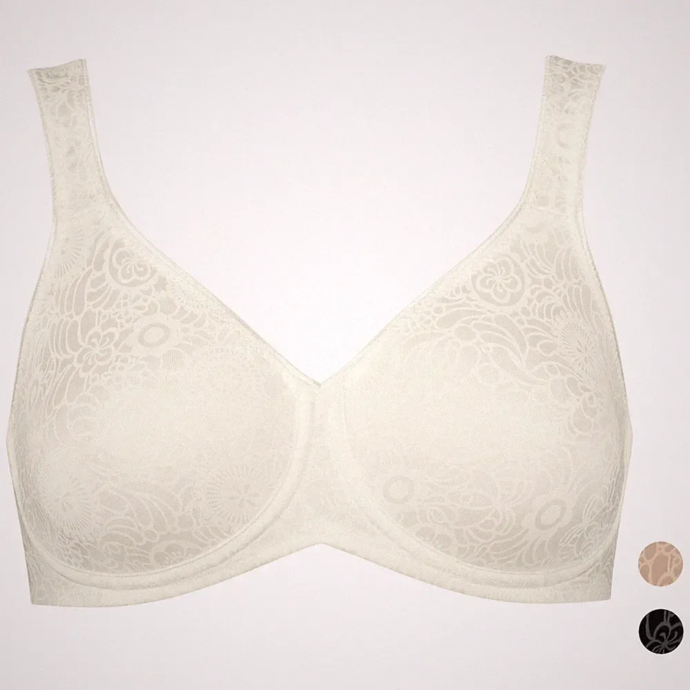 Triumph Lovely Minimizer W - BH mit Bügel - Schwarz / Creme / Skin