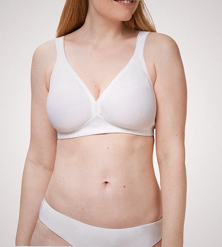 Triumph Modern Soft+Cotton N Größe 110B UVP 50,00€ BHs ohne Bügel Damen weiß X
