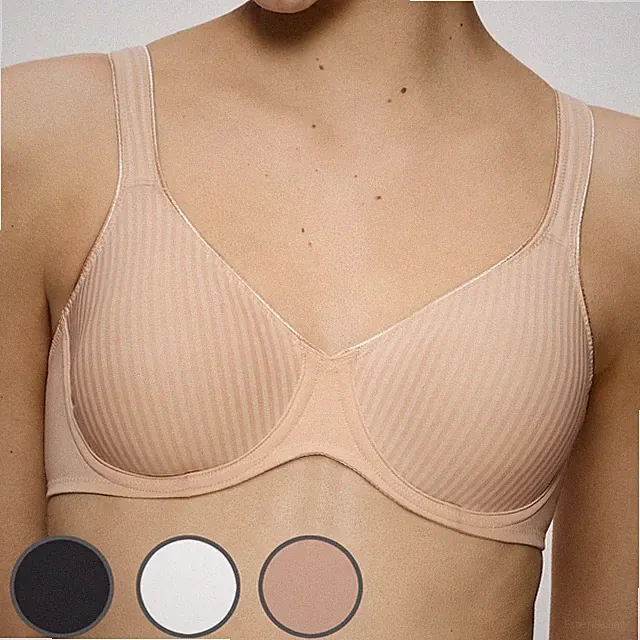Triumph Modern Soft + Cotton W BH mit Bügel - schwarz, weiss, beige - BESTSELLER