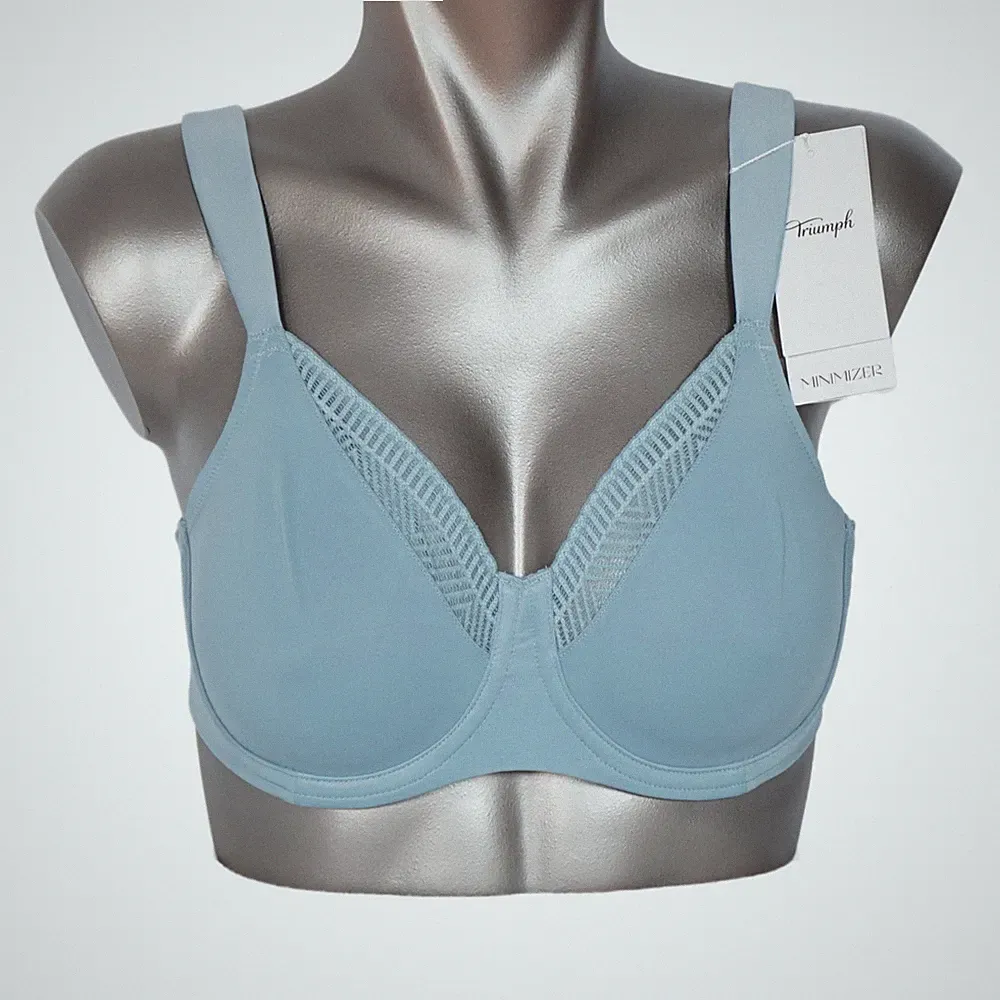 Triumph O Shaping Impressions T W01 Minimizer BH mit Bügel 4049/P3 hellblau NEU