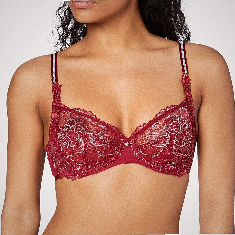 Triumph Peony Florale W mit Bügel Damen BH Spitzen-Design Größe: 100D