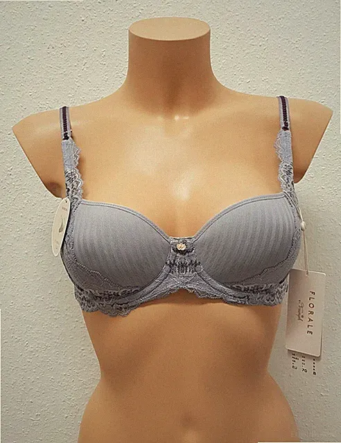 Triumph Peony Florale WP Schalen-BH T-Shirt-BH Lila Luxus Dessous Sonderpreis