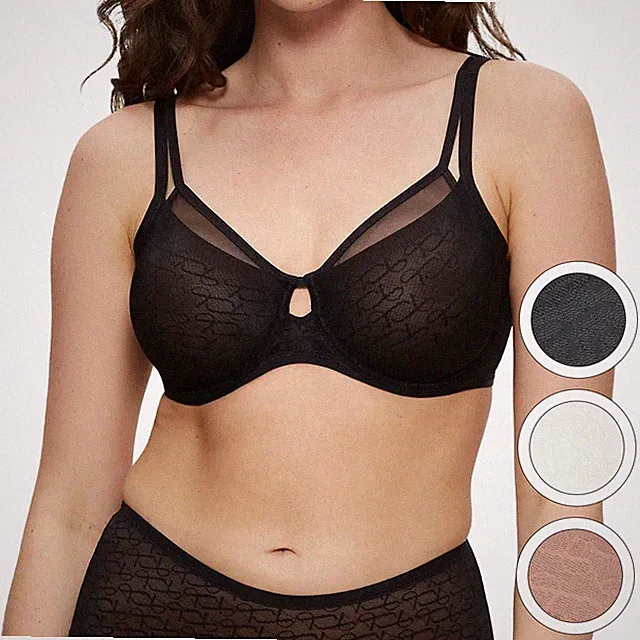 Triumph - Signature Sheer W01 - Damen - Minimizer-BH - nicht gefüttert - mit Büg