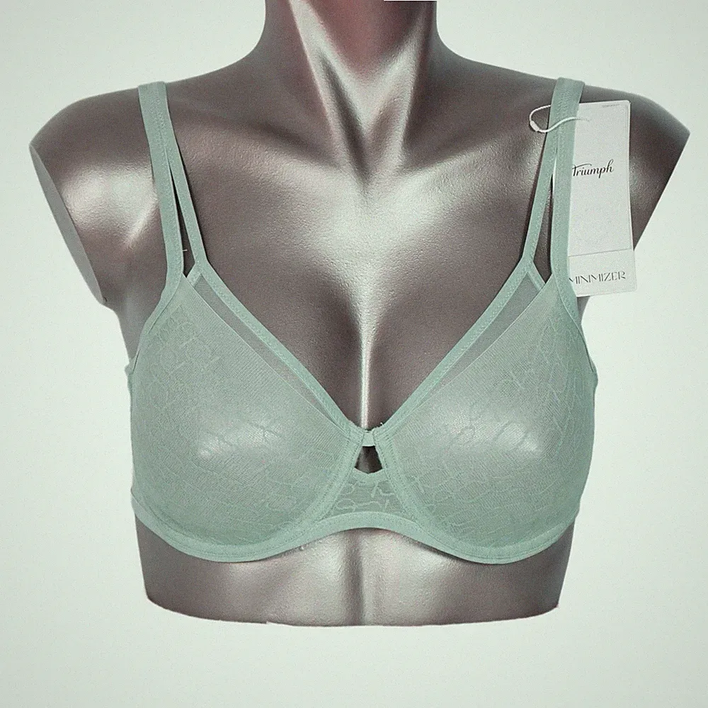 Triumph Signature Sheer W01 EX Minimizer BH mit Bügel 7329/Y1 mintgrün Damen NEU