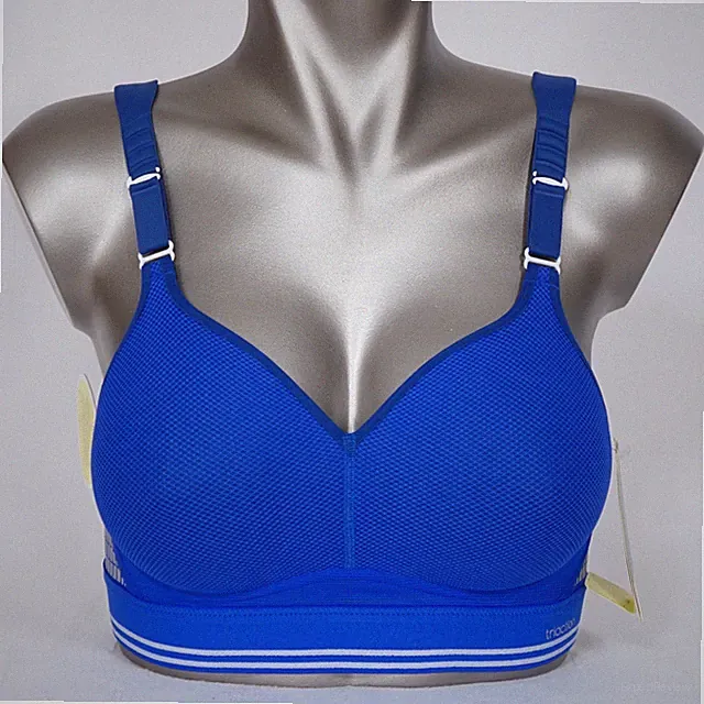 Triumph Triaction Hybrid Lite P Sport BH 7446/Z8 blau ohne Bügel Yoga Cardio NEU