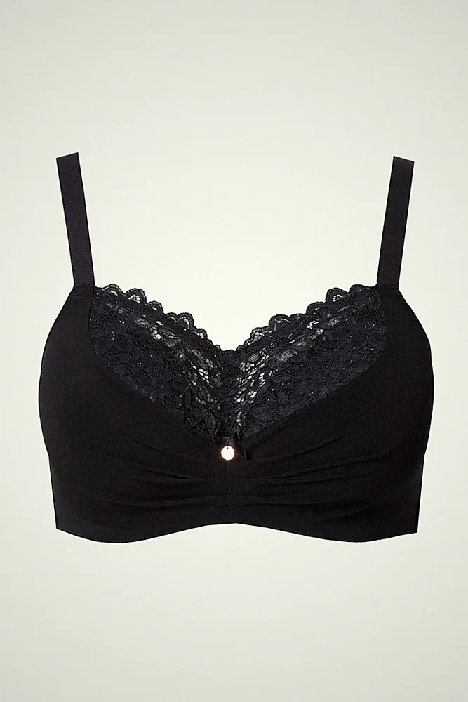 TruYou Damen große Größen TruYou Bügel BH Softschalen Spitze 838825