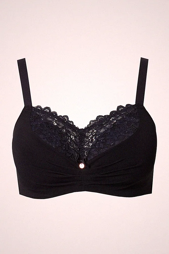 TruYou Damen große Größen TruYou Bügel BH Softschalen Spitze 838825