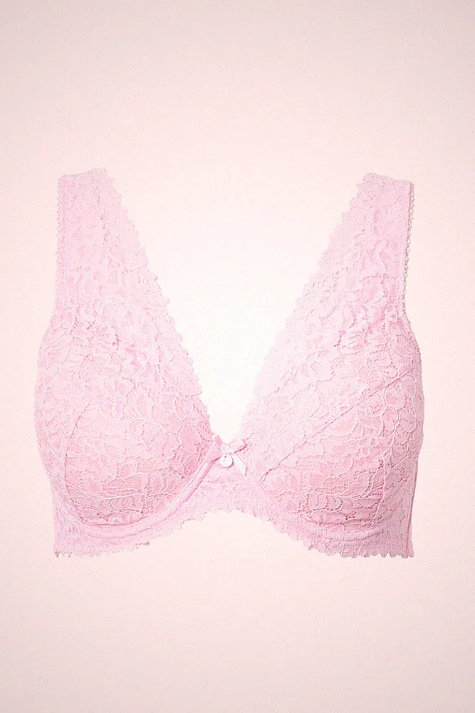 TruYou Damen große Größen TRUYOU Bügel BH Spitze Softcups 837944