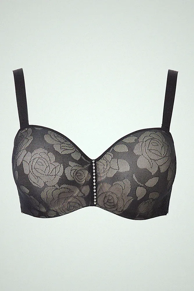 TruYou Damen große Größen TruYou Multiway BH Bügel Träger abnehmbar