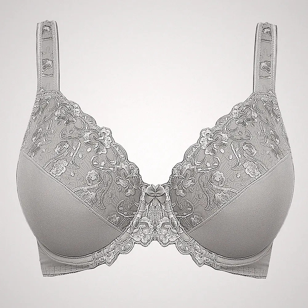UK Damen Plus Size Full Coverage BH ungepolstert Bügel Minimizer Büstenhalter