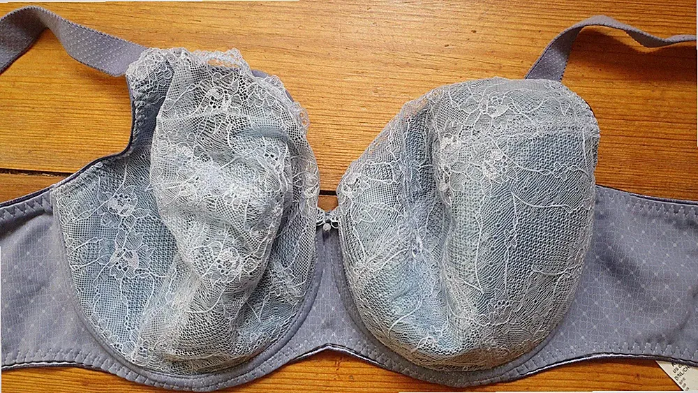 ULLA Dessous Balconette-BH "Marit", Gr. 70 I, Bügel, hellblau