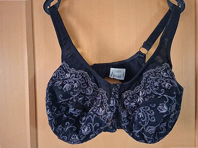 Ulla Popken Bügel-BH, Schwarz 115 E...wie Neu