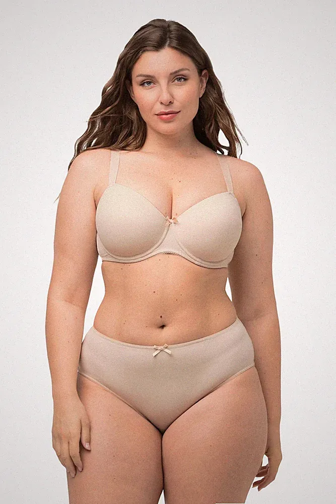 Ulla Popken Damen Bügel-BH große Größen Softschale BH Plus Size