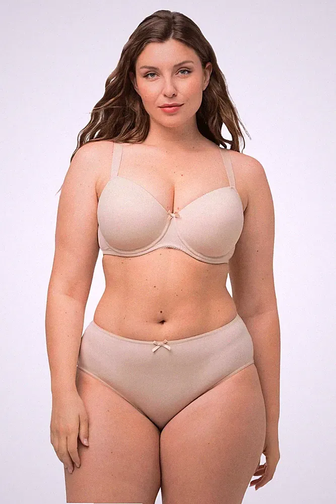 Ulla Popken Damen Bügel-BH große Größen Softschale BH Plus Size