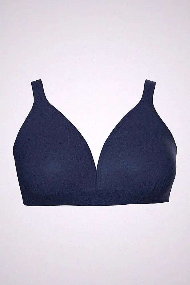 Ulla Popken Damen große Größen Bikini Top ohne Softcups Komplettfutter