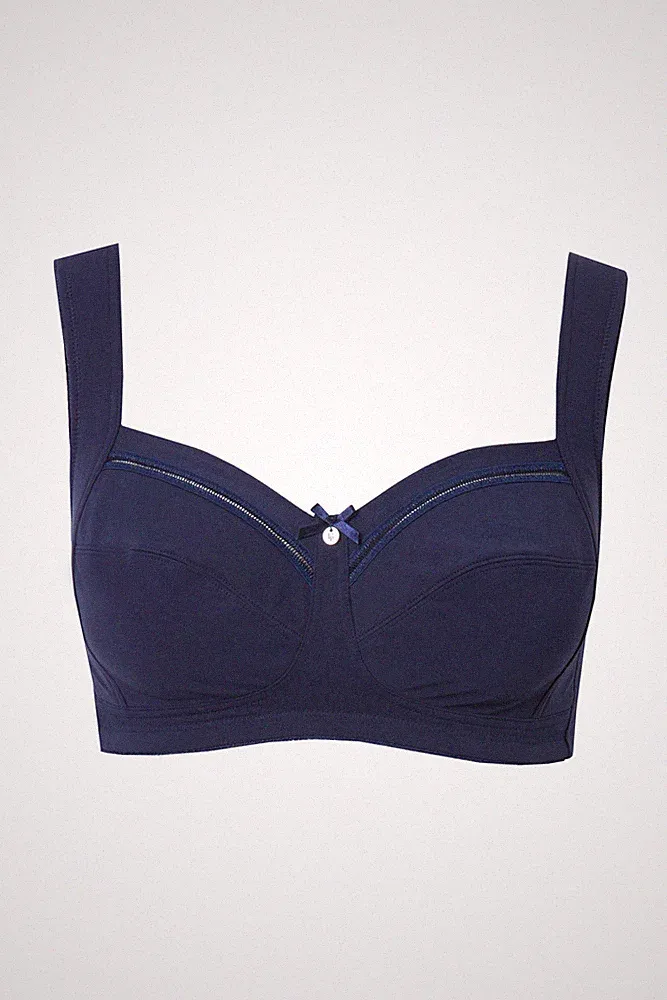 Ulla Popken Damen große Größen Entlastungs BH bügellos Spitze 838461