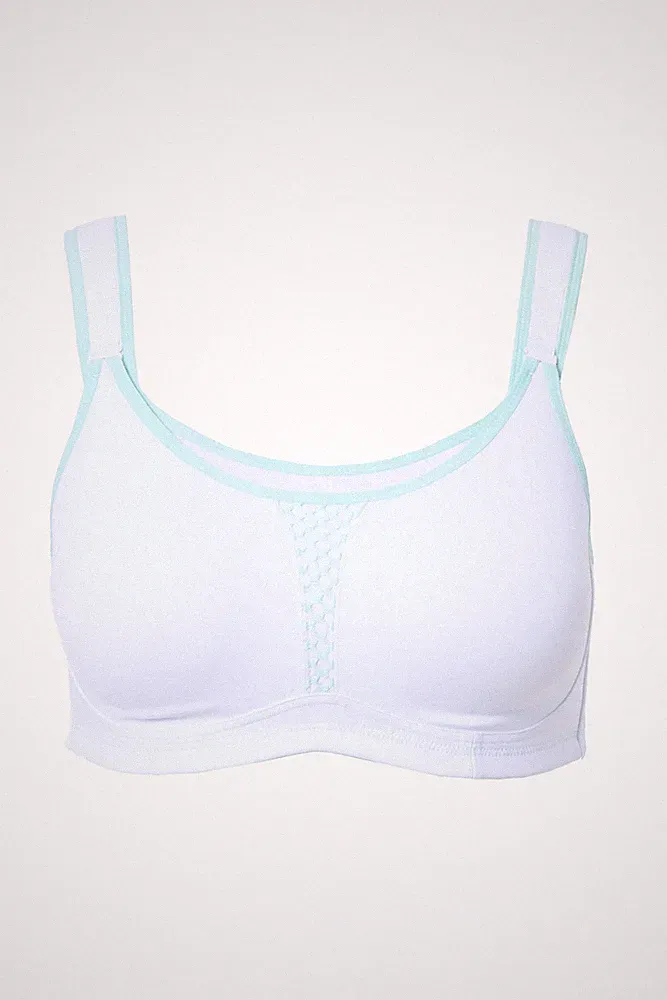 Ulla Popken große Größen Sport BH 85D schwarz Sport BH ohne Bügel Mikrofaser