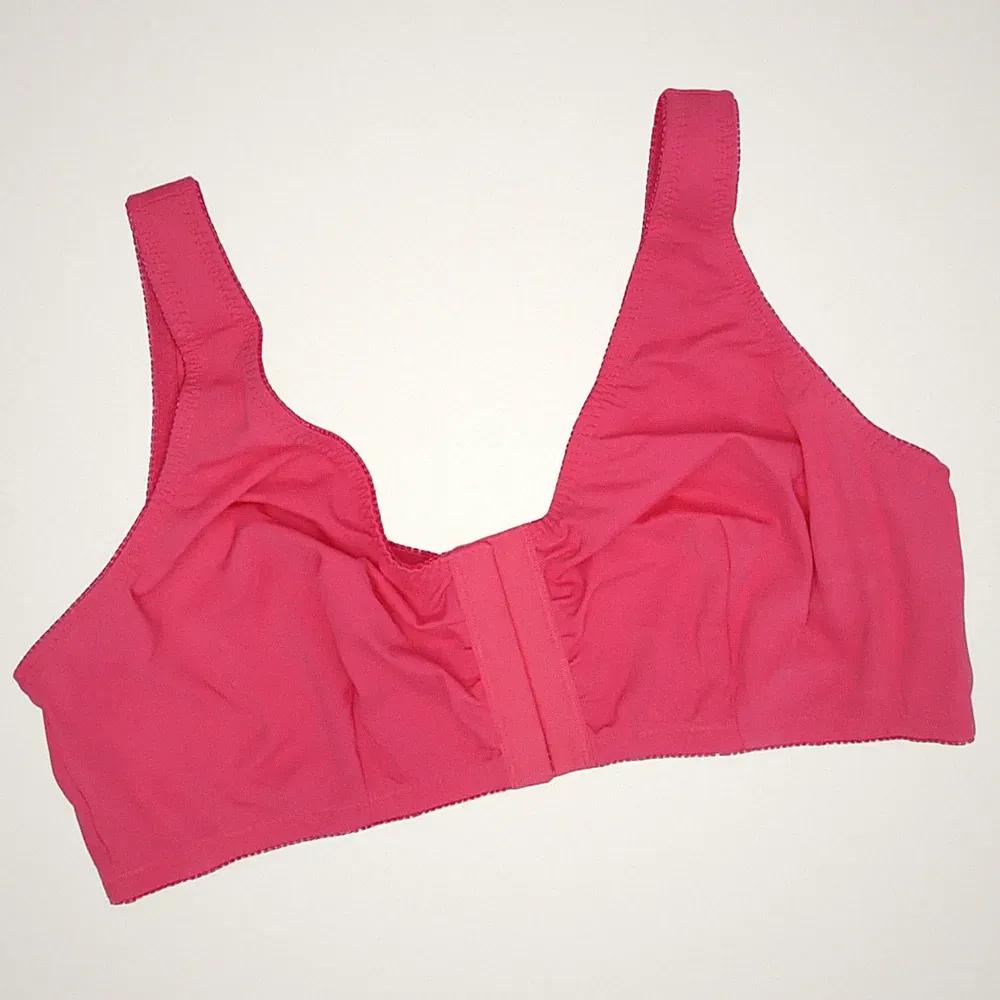 Ulla Popken, Sport-BH, Größe: 105D, Pink, Elasthan/Polyamid, Einfarbig #4L7