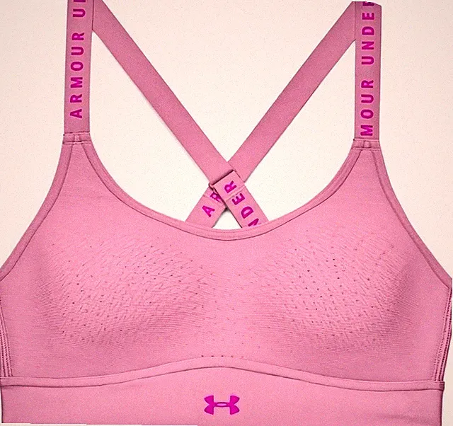 Under Armour Damen Sport-BH Sport Bh Infinity Mid Bra Pink 97663