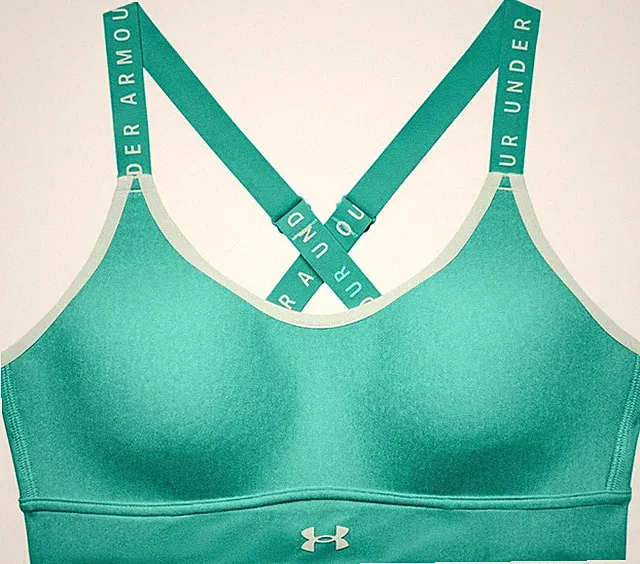 Under Armour Damen Sport-BH Sport Bh Infinity Mid Hthr Cover Grn 166132