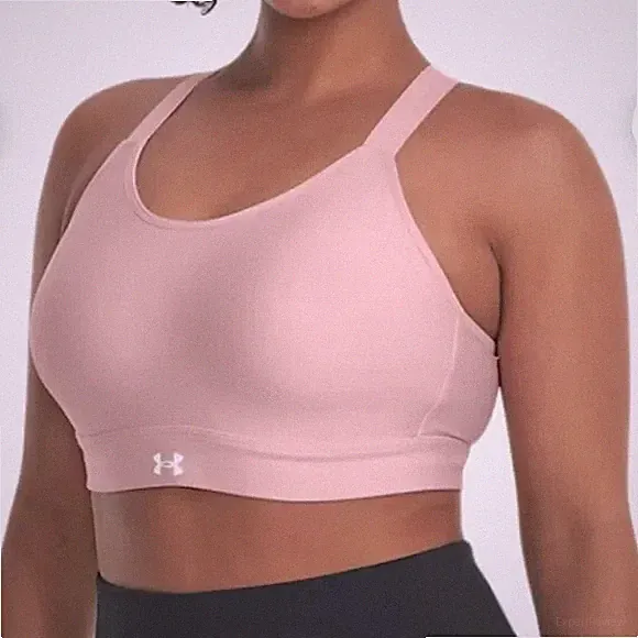 Under Armour Damen UA Continuum High Support Sport-BH 3X Pink