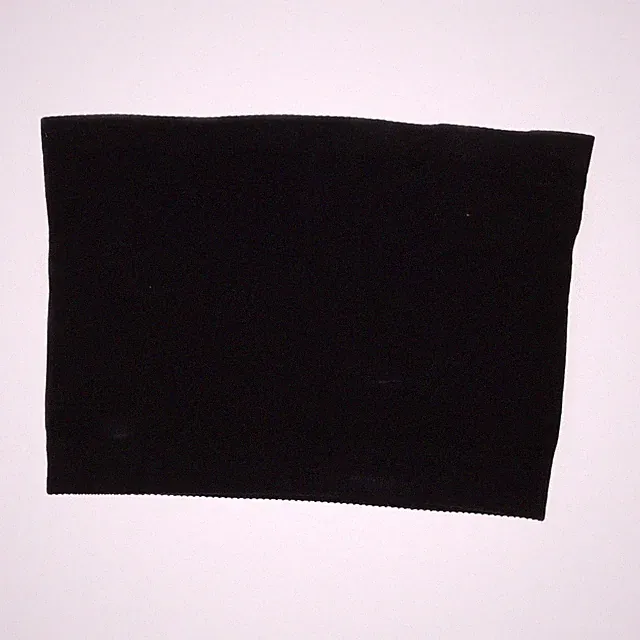 Urban Outfitters, Bandeau-BH, Größe: M, Schwarz, Elasthan/Polyester/Viskose #jru