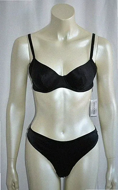 *** VERADONNA *** Damen BH Set mit Slip Modell VIVA/ VILMA *** SEIDE** UVP: 137€