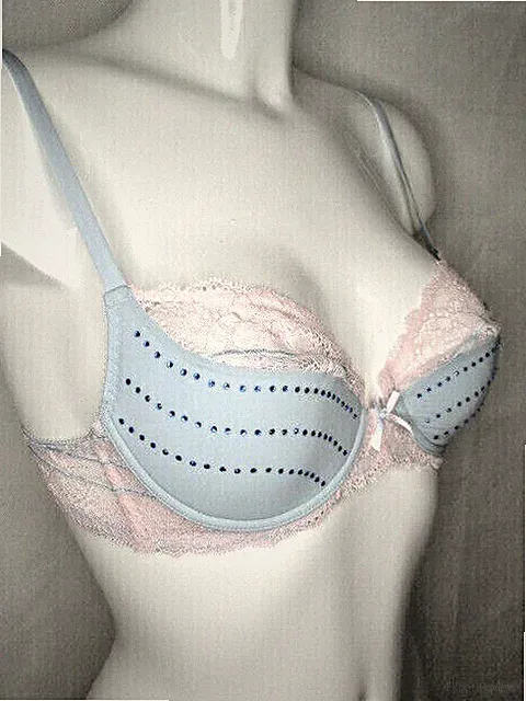 Verdissima E7H GE25 Balconette BH 654 Cielo (Hellblau, Rosa) Gr. 75B, 85B (U11)